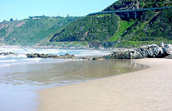The magnificent beaches of Wilderness, South Africa